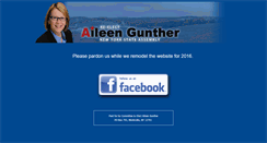 Desktop Screenshot of aileengunther.com